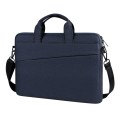 For 13.3 inch ST01S Waterproof Oxford Laptop Diagonal Shoulder Handbag(Navy Blue)