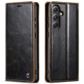 For Samsung Galaxy S23 FE CaseMe-003 PU + PC Business Style Crazy Horse Texture Leather Phone Case(C