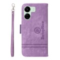 For Xiaomi Redmi 13C 4G / 5G BETOPNICE Dual-side Buckle Leather Phone Case(Purple)