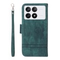 For Xiaomi Poco X6 Pro / Redmi K70E 5G BETOPNICE Dual-side Buckle Leather Phone Case(Green)