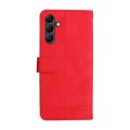 For Samsung Galaxy A15 Skin Feel Life Tree Metal Button Leather Phone Case(Red)