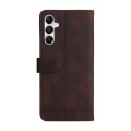 For Samsung Galaxy A05s Skin Feel Life Tree Metal Button Leather Phone Case(Brown)