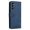 For Samsung Galaxy A25 5G Global Skin Feel Life Tree Metal Button Leather Phone Case(Blue)