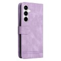 For Samsung Galaxy A35 Skin Feel Life Tree Metal Button Leather Phone Case(Purple)