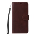 For vivo Y100 IDN / Y200e 5G Global Classic Calf Texture Flip Leather Phone Case(Brown)