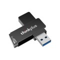 Lenovo Thinkplus USB 3.0 Rotating Flash Drive, Memory:16GB(Black)