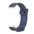 For Huawei Band 8 Mijobs Silicone Breathable Watch Band(Midnight Blue)