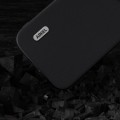 For Samsung Galaxy A24 4G ABEEL Genuine Leather Silky Soft Black Edge Phone Case(Black)