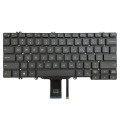 For Dell Latitude 7300 5300 5200 US Version Backlight Laptop Keyboard(Black)