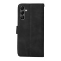 For Samsung Galaxy A25 5G Global Classic Calf Texture Flip Leather Phone Case(Black)