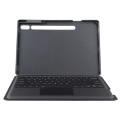 T970B-AS Pivot Backlight Upper Pen Tray Bluetooth Keyboard Leather Case For Samsung Galaxy Tab S7+/S