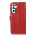 For Samsung Galaxy S24+ Crazy Horse Top Layer Cowhide Leather Phone Case(Red)