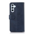 For Samsung Galaxy A35 5G Cow Texture Leather Phone Case(Blue)