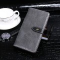 For vivo X100 Pro idewei Crocodile Texture Leather Phone Case(Grey)