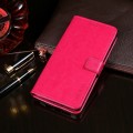 For vivo X100 idewei Crazy Horse Texture Leather Phone Case(Rose Red)