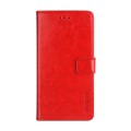 For Xiaomi Redmi Note 12S idewei Crazy Horse Texture Leather Phone Case(Red)