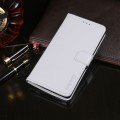 For Xiaomi Redmi 13C idewei Crazy Horse Texture Leather Phone Case(White)