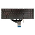For HP 15-DC / 15-DH Red US Version Laptop Backlight Keyboard