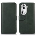 For OPPO Reno11 5G Pro Global Cow Texture Flip Leather Phone Case(Green)