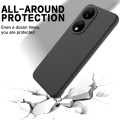 For Honor 90 Smart Pure Color Liquid Silicone Shockproof Phone Case(Black)