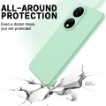 For Honor 90 Smart Pure Color Liquid Silicone Shockproof Phone Case(Green)