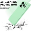 For Tecno Pova 6 Pro Pure Color Liquid Silicone Shockproof Phone Case(Green)