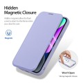 For iPhone 15 DUX DUCIS Skin X Pro Series Magsafe PC + TPU Phone Leather Case(Purple)