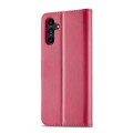 For Samsung Galaxy A05S LC.IMEEKE Calf Texture Leather Phone Case(Red)