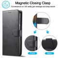 For Samsung Galaxy S24 5G LC.IMEEKE Calf Texture Leather Phone Case(Black)