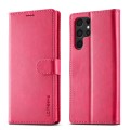For Samsung Galaxy S24 Ultra 5G LC.IMEEKE Calf Texture Leather Phone Case(Red)