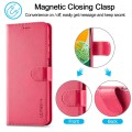 For Samsung Galaxy A15 5G LC.IMEEKE Calf Texture Leather Phone Case(Red)