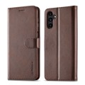 For Samsung Galaxy A15 5G LC.IMEEKE Calf Texture Leather Phone Case(Coffee)