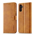 For Samsung Galaxy A15 5G LC.IMEEKE Calf Texture Leather Phone Case(Brown)