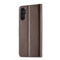 For Samsung Galaxy A35 5G LC.IMEEKE Calf Texture Leather Phone Case(Coffee)