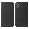 For Samsung Galaxy A05 Magnetic Closure Leather Phone Case(Black)