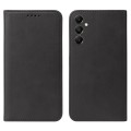 For Samsung Galaxy A05s Magnetic Closure Leather Phone Case(Black)