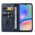 For Samsung Galaxy A05s Magnetic Closure Leather Phone Case(Blue)
