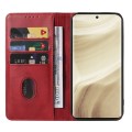 For Realme GT5 Pro Magnetic Closure Leather Phone Case(Red)
