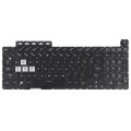 For Asus TUF Gaming F15 FX506 FA506 US Version Backlight Laptop Keyboard(Black)