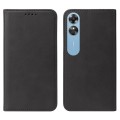 For OPPO A17 / A17K Magnetic Closure Leather Phone Case(Black)