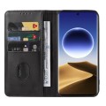 For OPPO Find X7 Magnetic Closure Leather Phone Case(Black)