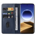 For OPPO Find X7 Magnetic Closure Leather Phone Case(Blue)