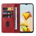 For ZTE Blade A73 5G Magnetic Closure Leather Phone Case(Red)