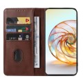 For ZTE nubia Z60 Ultra Magnetic Closure Leather Phone Case(Brown)