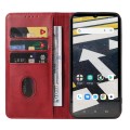 For CAT S53 Magnetic Closure Leather Phone Case(Red)