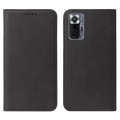 For Xiaomi Mi Note 10 Pro Magnetic Closure Leather Phone Case(Black)
