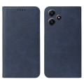 For Xiaomi Redmi Note 12R Magnetic Closure Leather Phone Case(Blue)