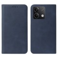 For Xiaomi Redmi Note 13 5G Magnetic Closure Leather Phone Case(Blue)