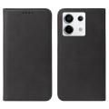 For Xiaomi Redmi Note 13 Pro 5G Magnetic Closure Leather Phone Case(Black)