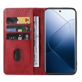 For Xiaomi 14 Pro Magnetic Closure Leather Phone Case(Red)
